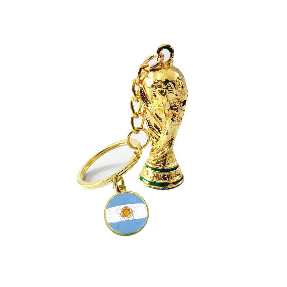 Wholesale Football Memorabilia Metal Keychains